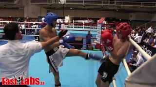 2017 WAKO Budapest   K1 67kg  Svitek SVK vs Kazieczko POL