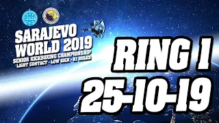 WAKO World Championships 2019 Ring 1 25/10/19