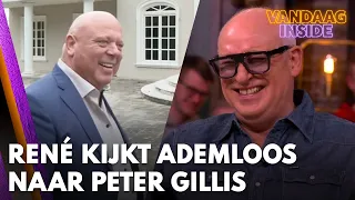 René kijkt ademloos naar rondleiding van Peter Gillis door nieuwe miljoenenvilla | VANDAAG INSIDE