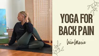 Yoga for Back Pain | 20 Minutes