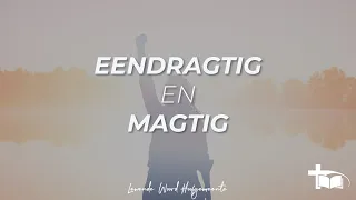 11 Oktober 09:00 Sondag Diens - Nevil Norden - Eendragtig en Magtig