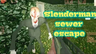 Slenderman Sewer Escape Full Gameplay