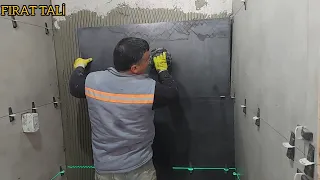 banyo 60x120 seramik döşeme