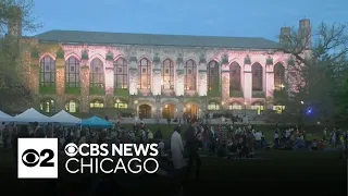 Protests at Northwestern heat up over war in Middle East