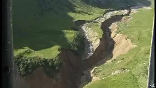 Glacial debris flows of the Caucasus