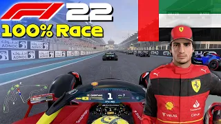 F1 22 - Let's Make Sainz World Champion #22: 100% Race Abu Dhabi