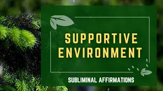 Supportive Environment Subliminal (Receive all the help and support)