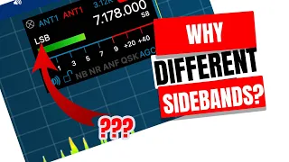 Why are some HF bands USB and some LSB?