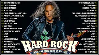Metallica , Linkin Park , Bon Jovi , Nirvana - Best Hard Rock Songs 80s 90s - Hard Rock Playlist
