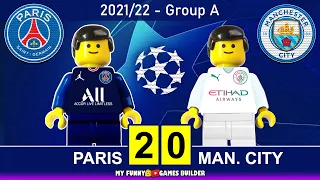 PSG vs Manchester City 2−0 • Champions League 2021/22 • All Goals Extеndеd Hіghlіghts Lego Football