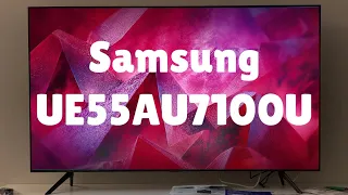 Телевизор Samsung UE55AU7100U