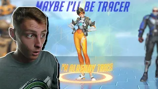 I WANNA BE TRACER! No Mercy [Overwatch 2 Remix] (feat. Black Gryph0n, Jayn & Dan Bull) | REACTION