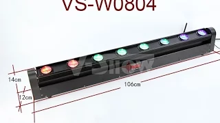 Beam Moving Head bar LED 8*10W RGBW