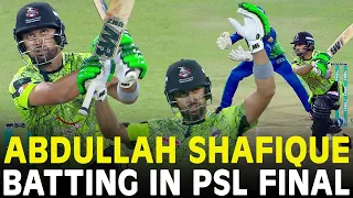 Abdullah Shafique Shines | 65 Runs in PSL 2023 Final vs Multan Sultans | HBL PSL 2023 | MI2A