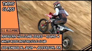 Twins Class - 2023 American Hillclimb East Series Round #4 Jefferson, PA 9/16/2023 White Rose M/C