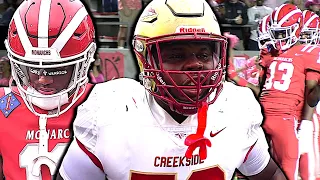 Mater Dei Football 🔥🔥 #1 in the WORLD vs Creekside from Georgia | THINGS GOT UGLY QUICK !!!