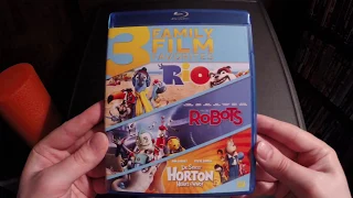 Rio, Robots And Horton Hears A Who Blu-Ray Unboxing