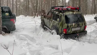 Зимний выезд 4х4 в Тайгу