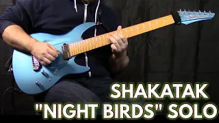 Shakatak - Night Birds Guitar Solo (Aristides 070, Axe-FX II)