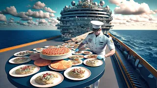 Life as a Aircraft Carrier Chef making 17,000 meals a Day