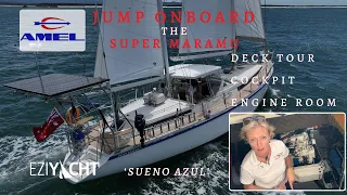 Guided Boat Tour - AMEL Super Maramu - On Deck/Engine Room