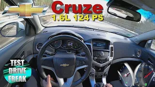 2012 Chevrolet Cruze LS 1.6 L 124 PS TOP SPEED AUTOBAHN DRIVE POV