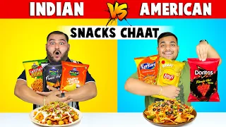 Indian Vs American Snacks Chaat Challenge | Chaat Challenge | Viwa Food World