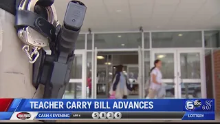 Tennessee bill to allow teachers to carry guns advances