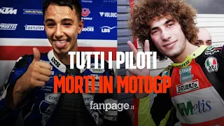 Tutti i piloti morti in MotoGp: da Dupasquier a Marco Simoncelli, tutte le vittime del Motomondiale