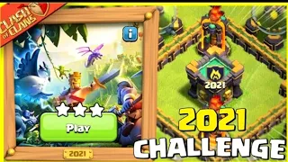 Easily 3 Star the 2021 Challenge (Clash Of Clans) #2021challenge #gaming #coc #clashofclan #gameyboy