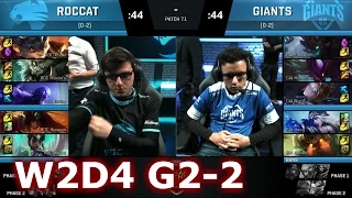 GIANTS vs ROCCAT | Game 2 S7 EU LCS Spring 2017 Week 2 Day 4 | GIA vs ROC G2 W2D4