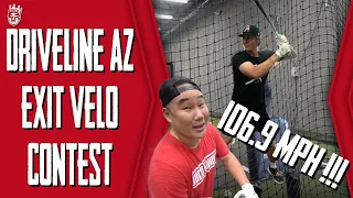 EXIT VELO CONTEST AT DRIVELINE AZ x G FUEL