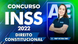 Concurso INSS 2022 - Do Zero a Aprovação - Direito Constitucional - Black Friday AlfaCon