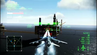 エースコンバットインフィニティ攻略Pipeline Destruction AV-8B Lv.1 42611pts MVP ACE COMBAT INFINITY