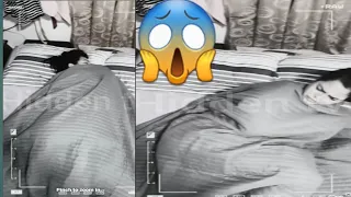 Ghost caught with sleeping girl | Would you sleep through PARANORMAL activity?