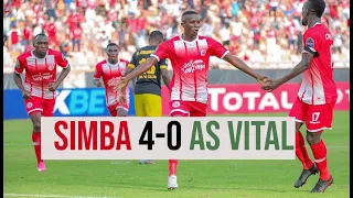Simba vs vita club 4 1 all goals Highlights