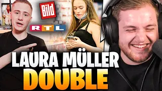 😂😱PRESSE HOPS GENOMMEN mit Laura Müller DOUBLE!  @MarvinWildhage  | Trymacs Stream Highlights