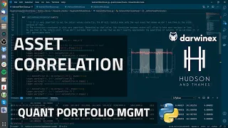 1.1) Asset Correlation | Quantitative Portfolio Management