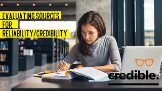 Evaluating sources for Reliability/Credibility