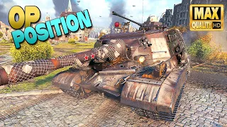 Obj. 268: Casual player on Ruinbergs OP position - World of Tanks