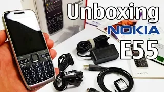 Nokia E55 Unboxing 4K with all original accessories RM-462 review