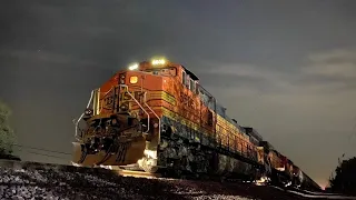 BNSF 5505 Dash 9-44CW auto startup