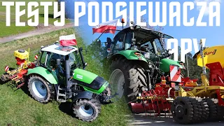 Testy podsiewacza firmy APV✮(Deutz-Fahr & APV-GK300)✮ GR Dasiewicz✮