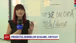 De ce elevii cu media 10, dar și cei cu media 5 ar putea primi burse de merit