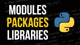 Modules, Packages, Libraries - What's The Difference?