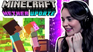 REACTION TO THE NETHER UPDATE TRAILER! | New Minecraft Update