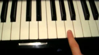 Piano Tutorial - Secrets - One Republic