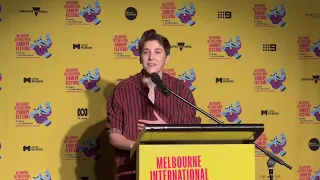 Sarah Keyworth wins Most Outstanding Show at the Melbourne International Comedy Festival