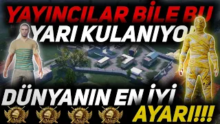 DÜNYANIN EN İYİ PUBG MOBİLE AYARLARI! SEKMEME GARANTİLİ!😱