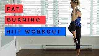 15 minute Fat Burning HIIT Workout  (No Equipment)